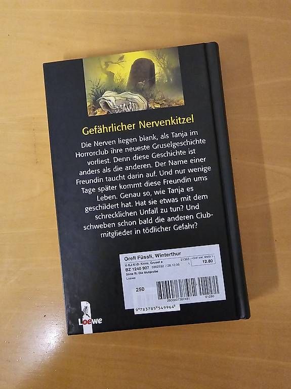 Bücher: Die Mutprobe (Fear Street) – Gebraucht aus Mettau von BasarVerkauf 1