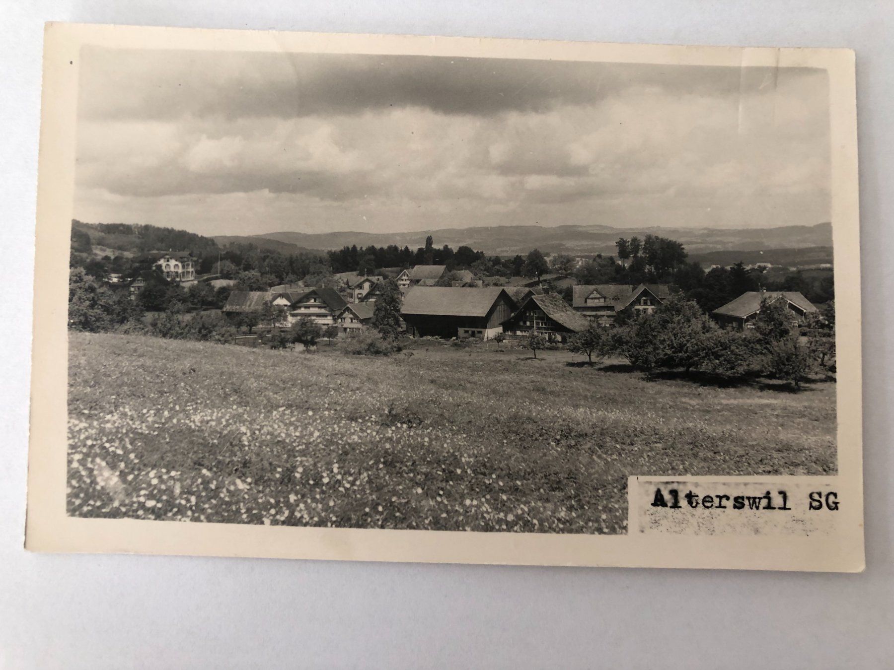 Cartoline postali: Alterswil SG 1959 – Usato da Pfäffikon ZH venduto da Waltoversand