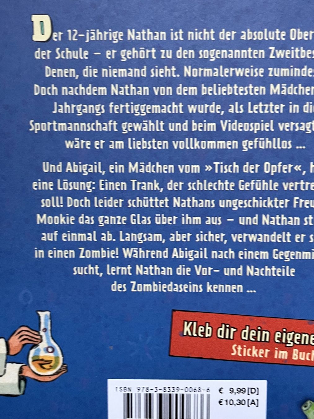Libri: Plötzlich Zombie - So ein Mist!, Lubar, Jugendbuch – Usato da Suhr venduto da nataschaad 1