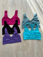 Set von 5 Damen Sport Bustiers Neu Gr. S/M