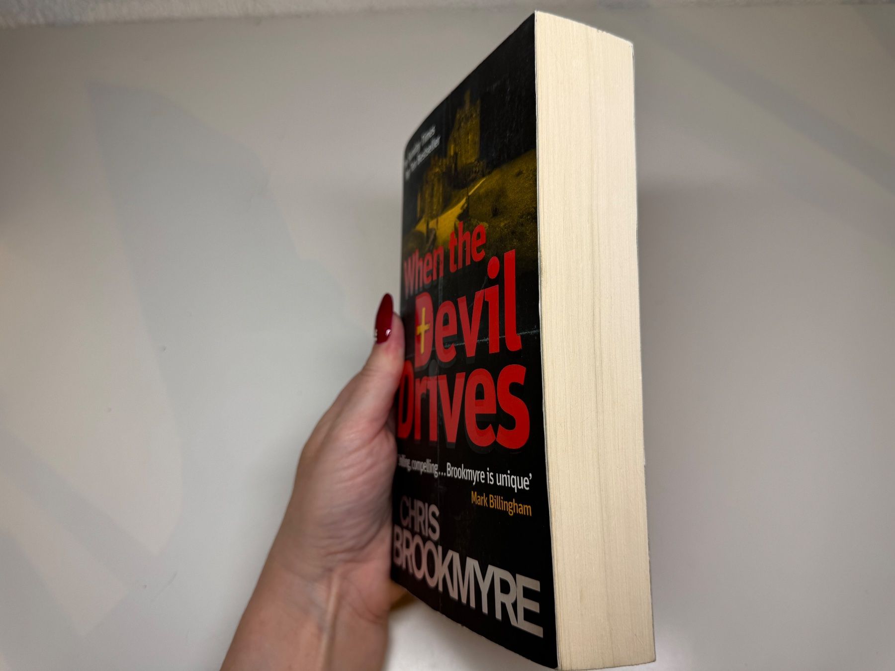 Libri: NOVEL: Chris Brookmyre, When the Devil Drives – Usato da Grosswangen venduto da English_books 1