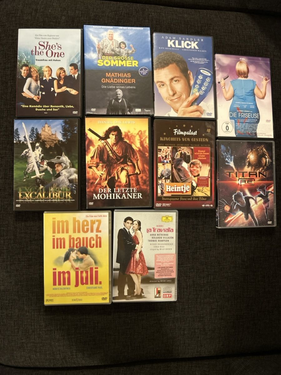 Tutti i DVDs: DVD Sammlung – Usato da Dottikon venduto da cimar