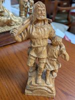 Wilhelm Tell Figur Holz geschnitzt