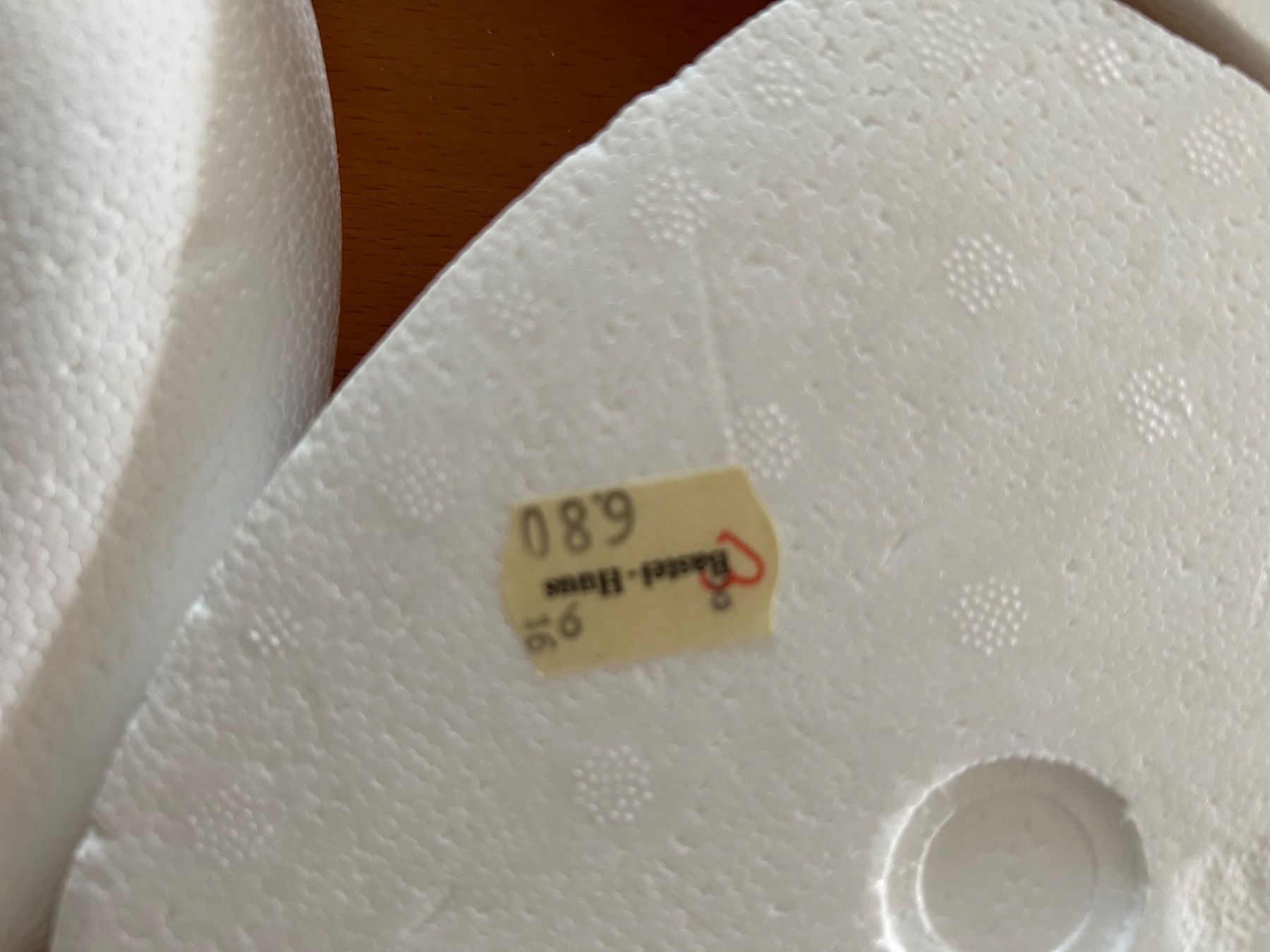 Kit bricolage: 2 Herzen  1 Ring  Styropor   zum Basteln – Usato da Olten venduto da Pablo7 4