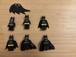 LEGO Batman Figuren 6 Stck. mit Umhang Konvolut