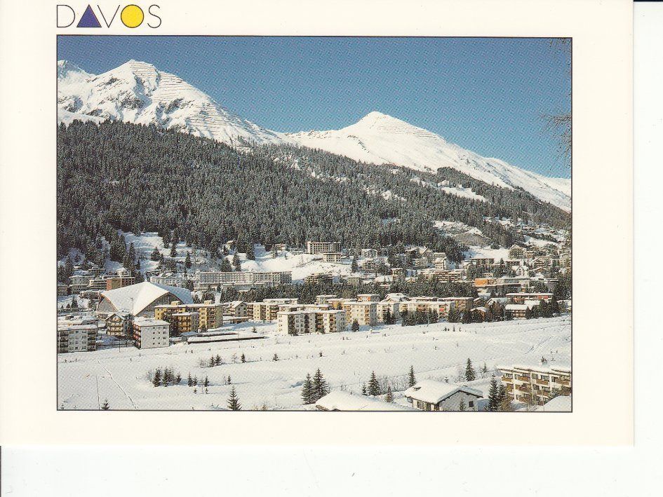 Ansichtskarten: Davos 7 um 1995 – Gebraucht aus Bürglen TG von StampGraf