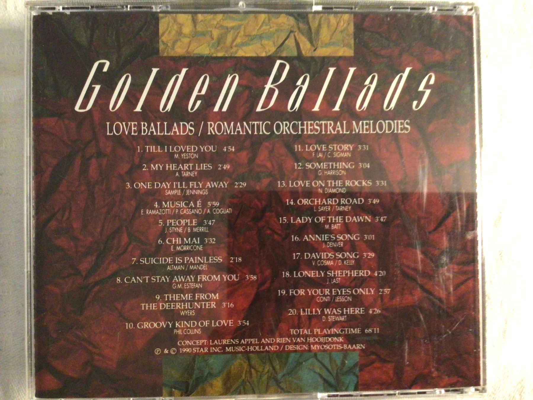 CD: GOLDEN BALLADS, 5 CDs, 1990 – Usato da Steinach venduto da Quarkie 4