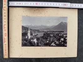 Thun BE Lauterbrunnen BE Originalfotos Karton