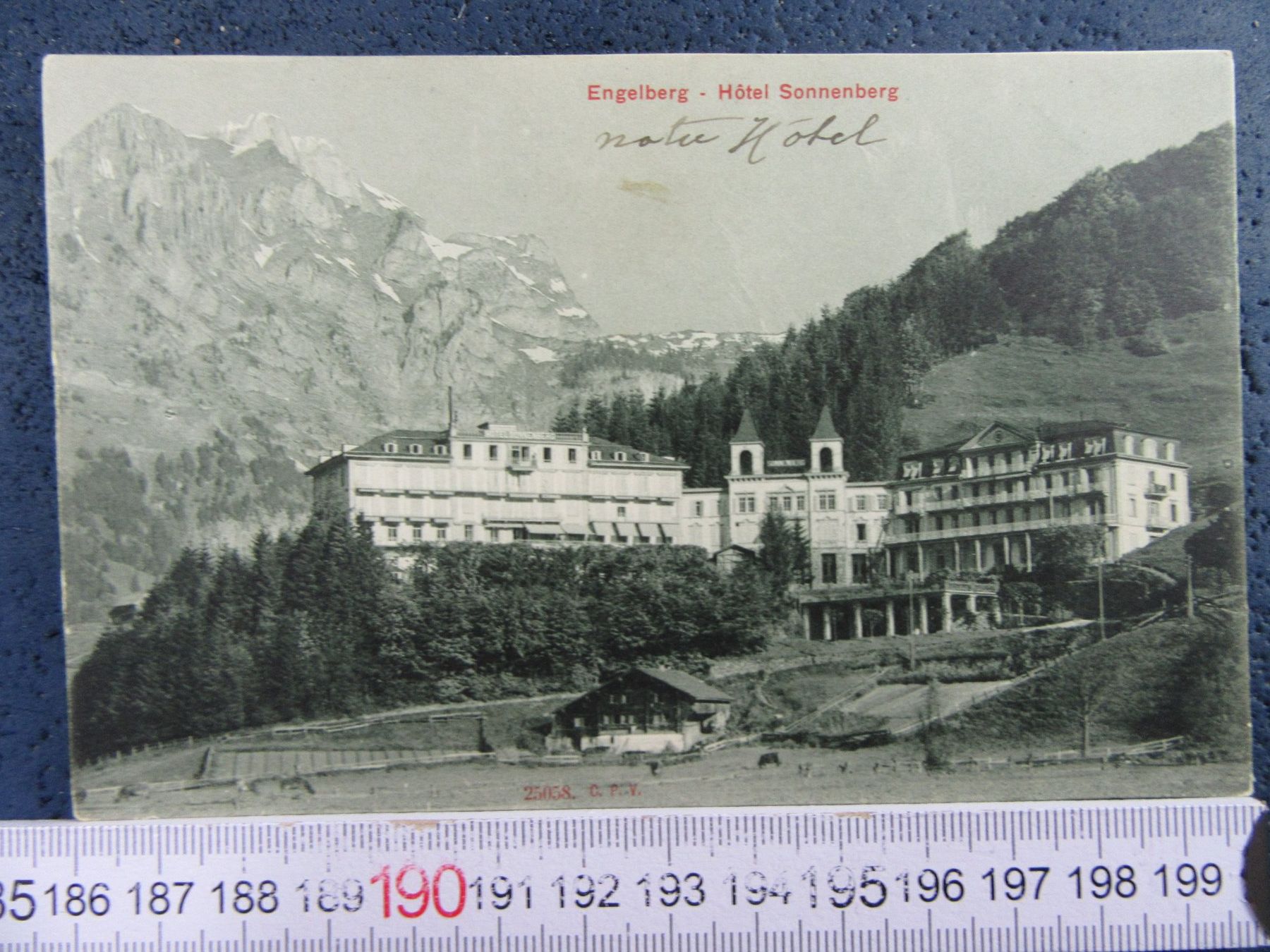 Cartoline postali: ENGELBERG HOTEL SONNENBERG 1908 AK ONW – Usato da Ettingen venduto da Hausi4711