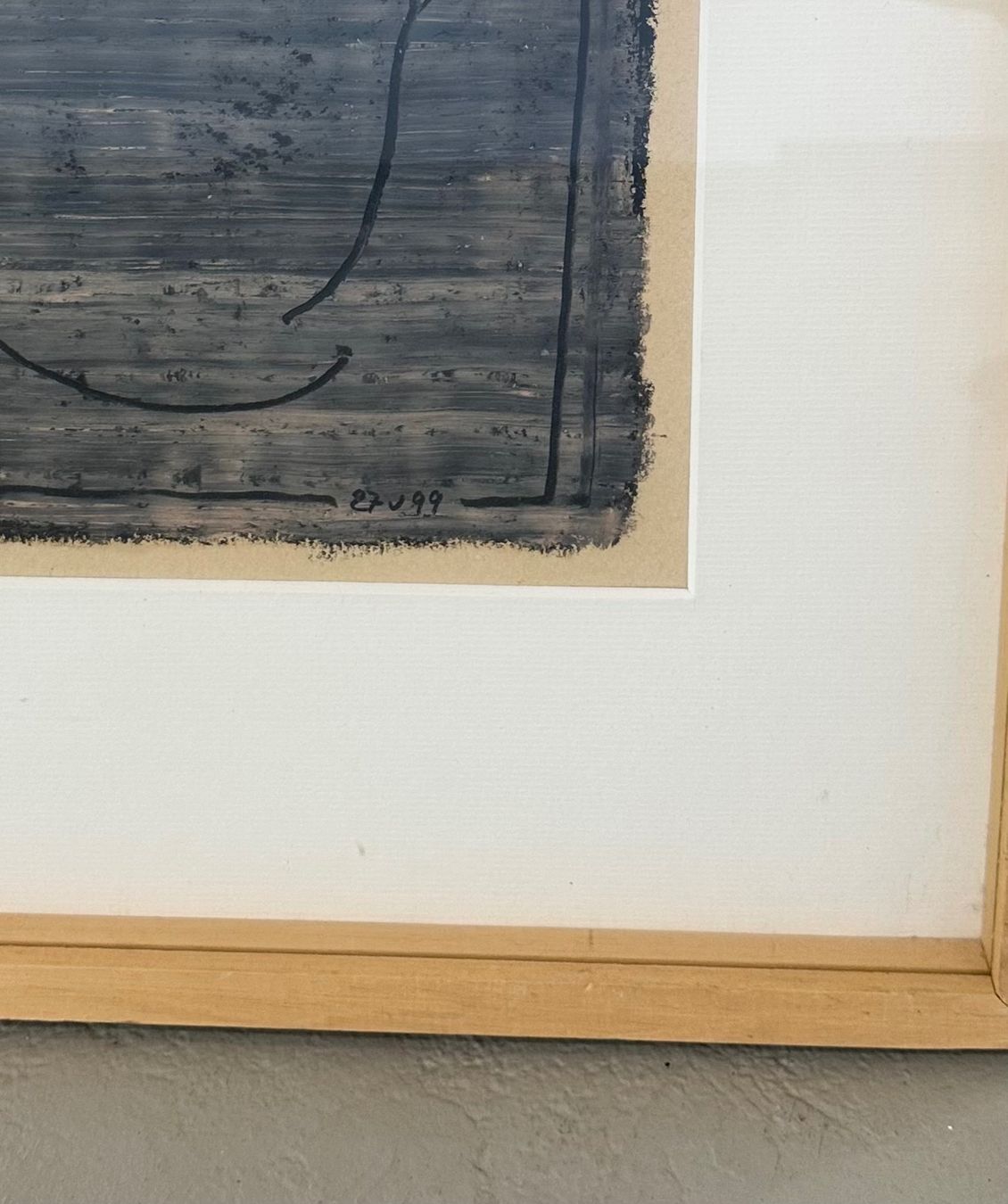 Dipinti: Sans titre, 1999, Philippe Proutheau – Usato da neuchatel venduto da cabinetjuliart 2