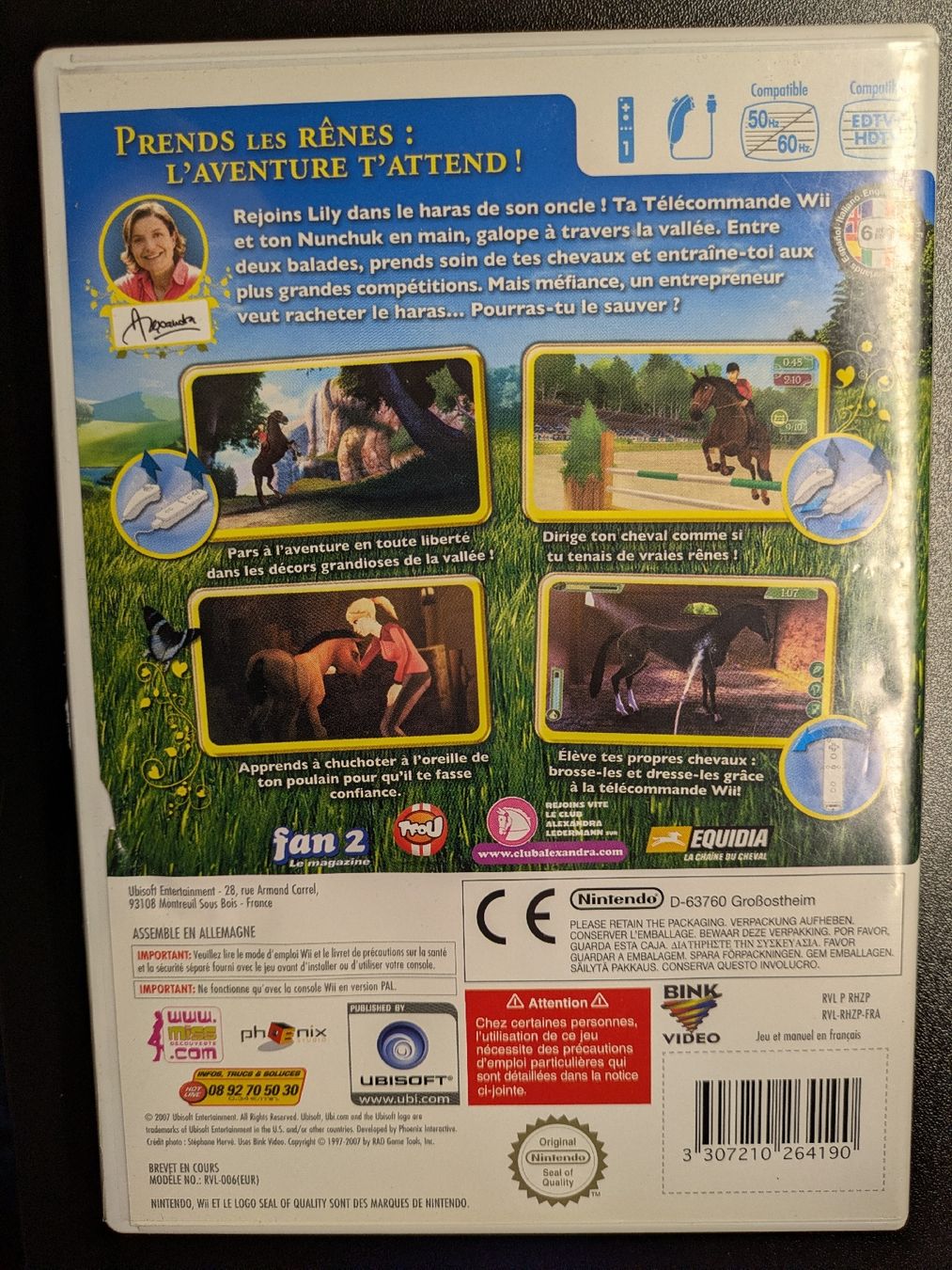 Giochi: Alexandra Ledermann Wii - Le haras de la Vallée – Usato da Court venduto da Meirine 1