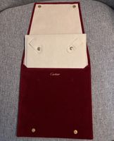 Cartier jewellery travel pouch + paper + shopping bag!