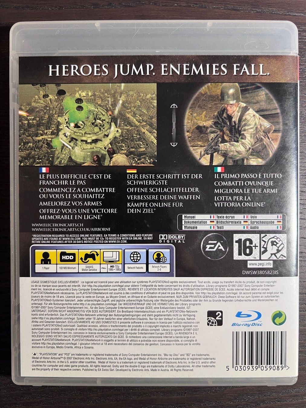 Sony Spiele: Medal of Honor - Airborne – Gebraucht aus Zürich von GameFreunde 1