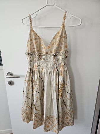 Alberta Ferretti Designer Sommerkleid Gr. 40, Baumwolle