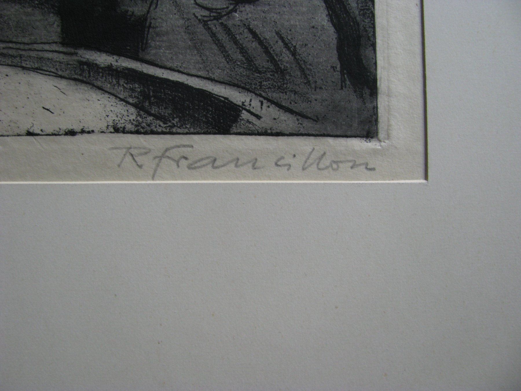 Dipinti: Rare : René Francillon - Eau forte - Signée -  Numérotée – Usato da Zweisimmen venduto da Domii 2