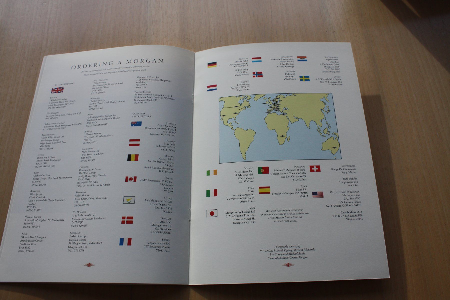 Documenti: Morgan Prospekt Morgan Four Four  /  Plus Four – Usato da Wikon venduto da erwin400 6