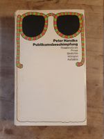 Publikumsbeschimpfung Peter Handke Ex Libris