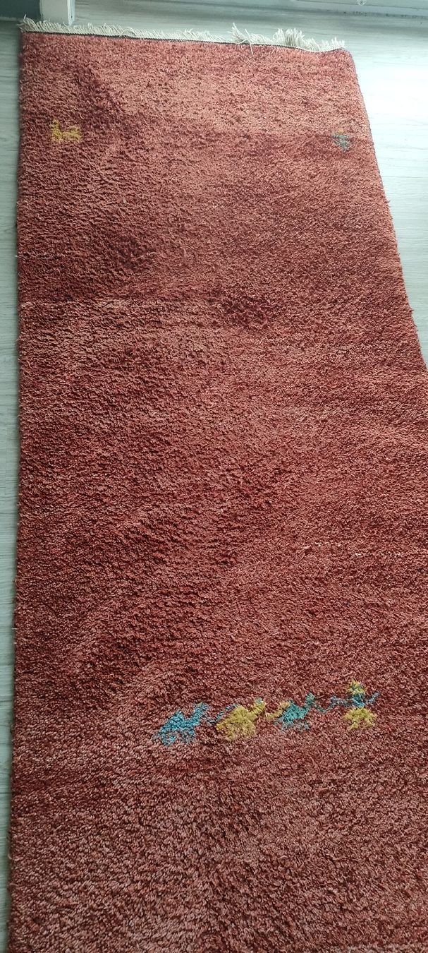 Bodenmatten: très beau tapis rouge, 76 x 285cm – Gebraucht aus Riaz von Tobydesmonts 2