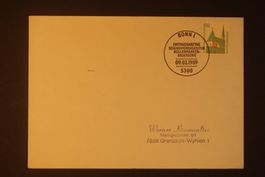 1989 Ersttagsbrief MiNr. 1406 Deutschland Bundesrep.