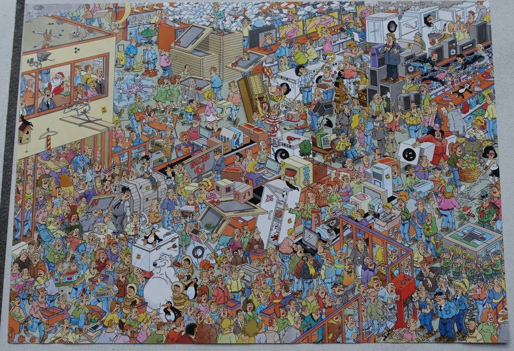 Jumbo 2 Puzzles - Jan Van Haasteren - Le Magasin de Bricolage pas cher