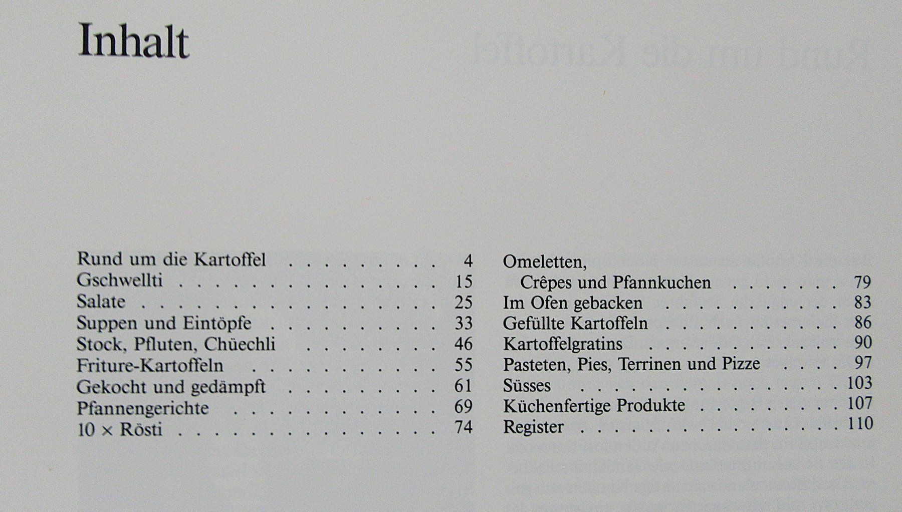 Bücher: Silva - Kartoffelkochbuch - ab CHF 4.00 – Gebraucht aus Auenstein von Padabimbim 1