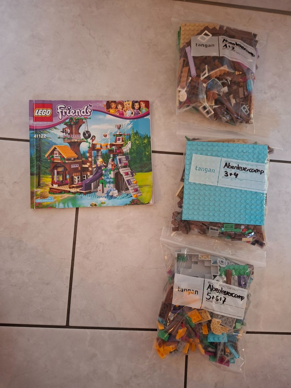 Lego Giocattoli: Lego Friends Abenteuercamp Set mit Anleitung – Usato da Gisikon venduto da Lilian_l