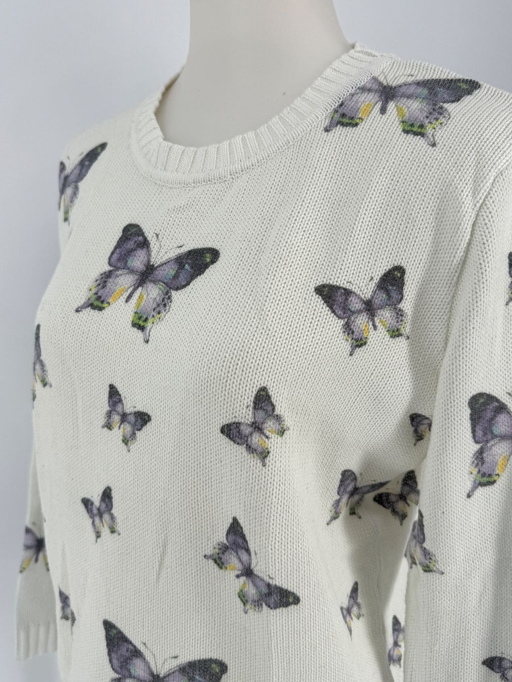 Maglioni & Felpe: Pullover Gr. M mit Schmetterlingen von sienna – Usato da Auenstein venduto da moin. 2