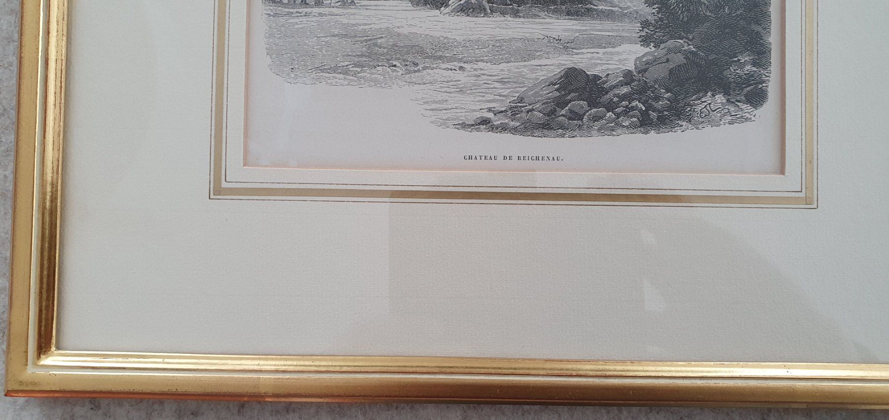 Foto & Immagini: Bild (Stich) Chateau de Reichenau – Usato da Gossau SG venduto da Novaforte 1