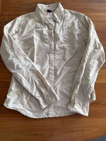 Patagonia Damen SPF 50 Bluse Gr. 6, Beige, Top Zustand