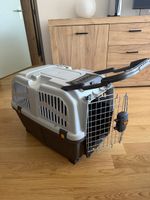 Hundebox Transportbox  grau Neu