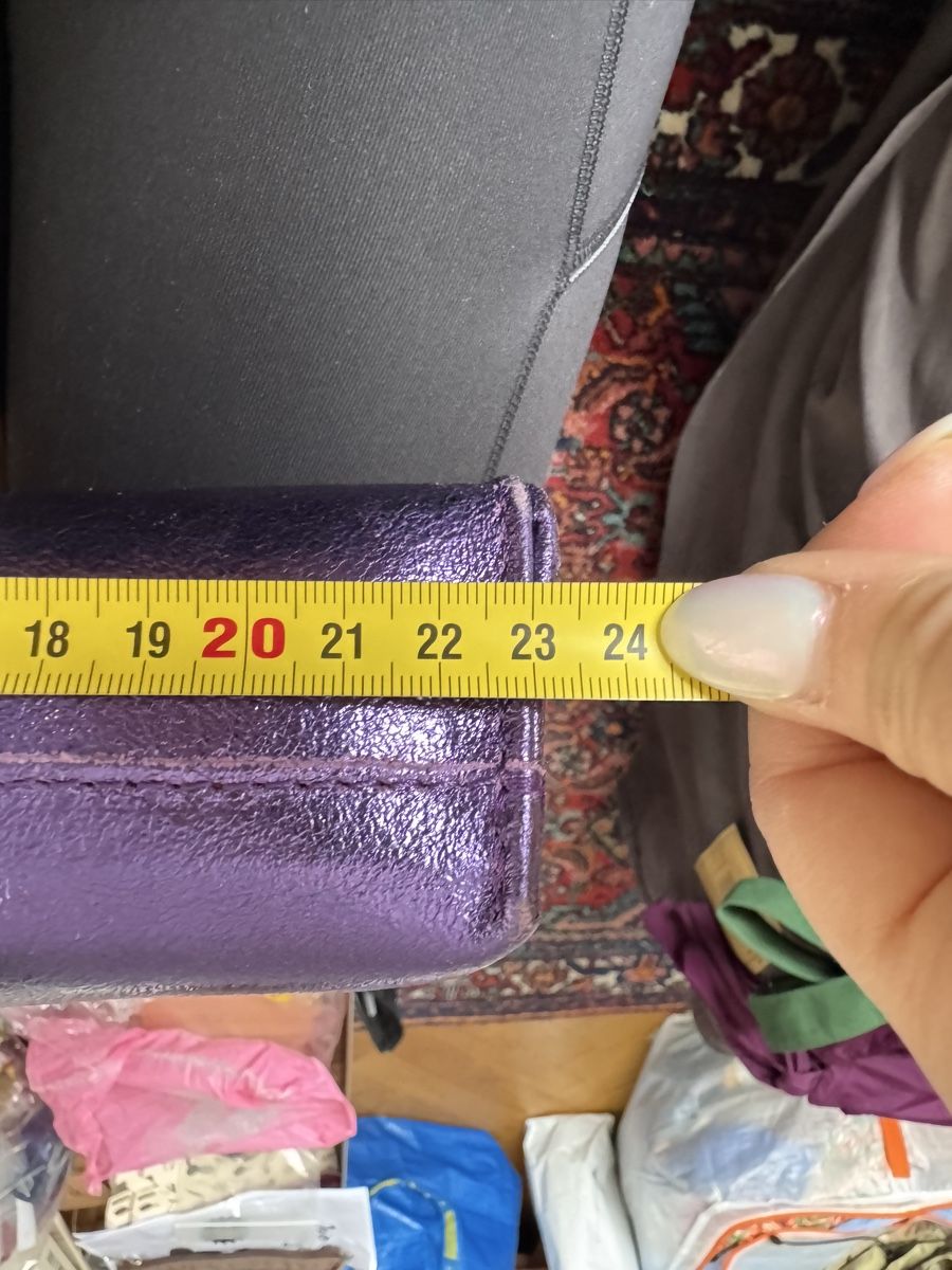 Borse da donna: NEW metallic purple leather bag – Nuovo (secondo la descrizione) da Zürich venduto da kri_zhv2 2