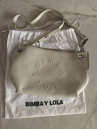 BIMBA y LOLA Ledertasche weiss
