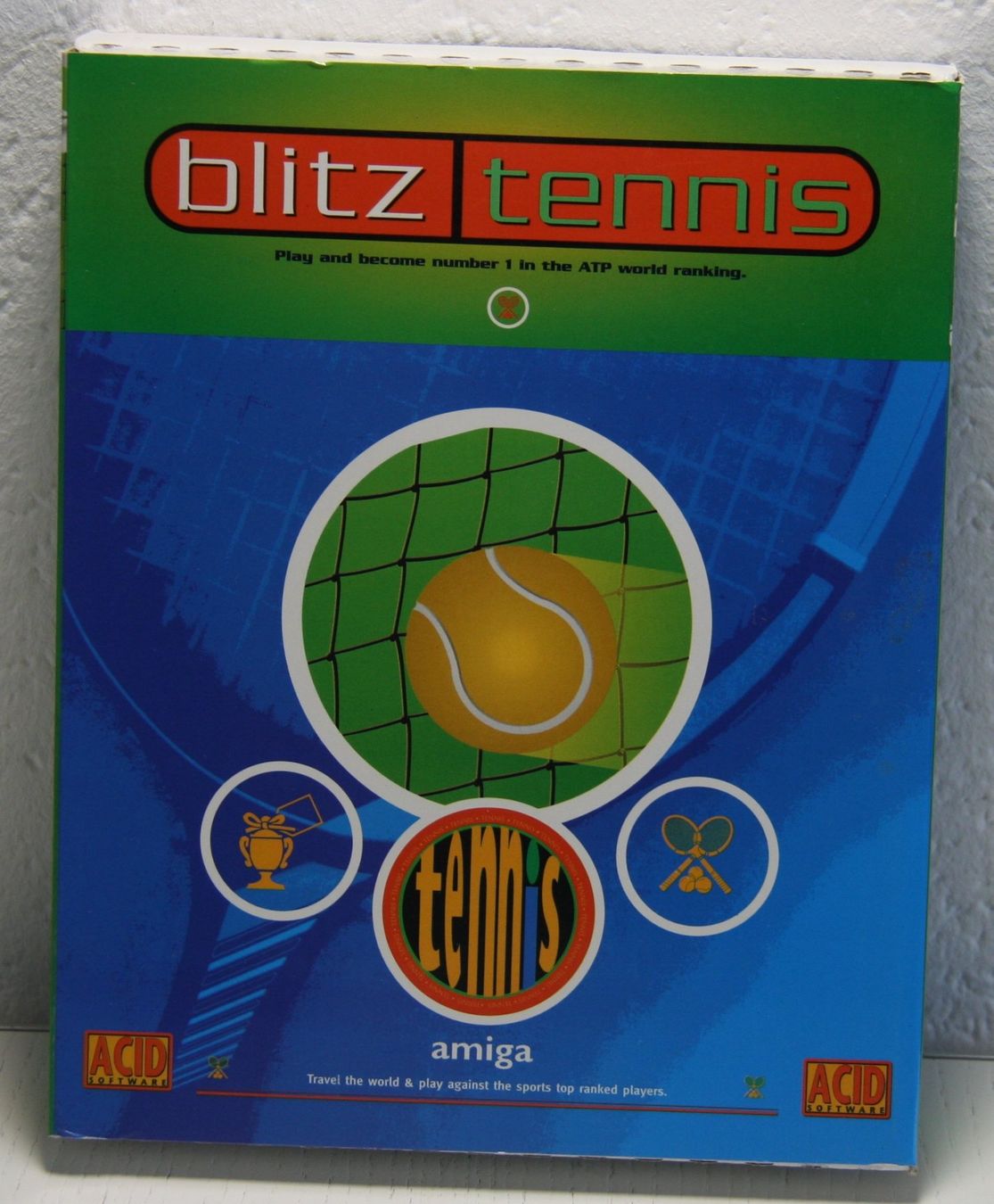 Jeux: Amiga blitz tennis – D'occasion à Fisibach par Retrogames24