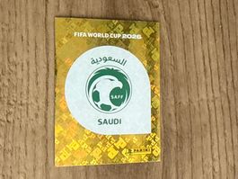 Panini FIFA WM 2026 Sticker Saudi Arabien KSA 1