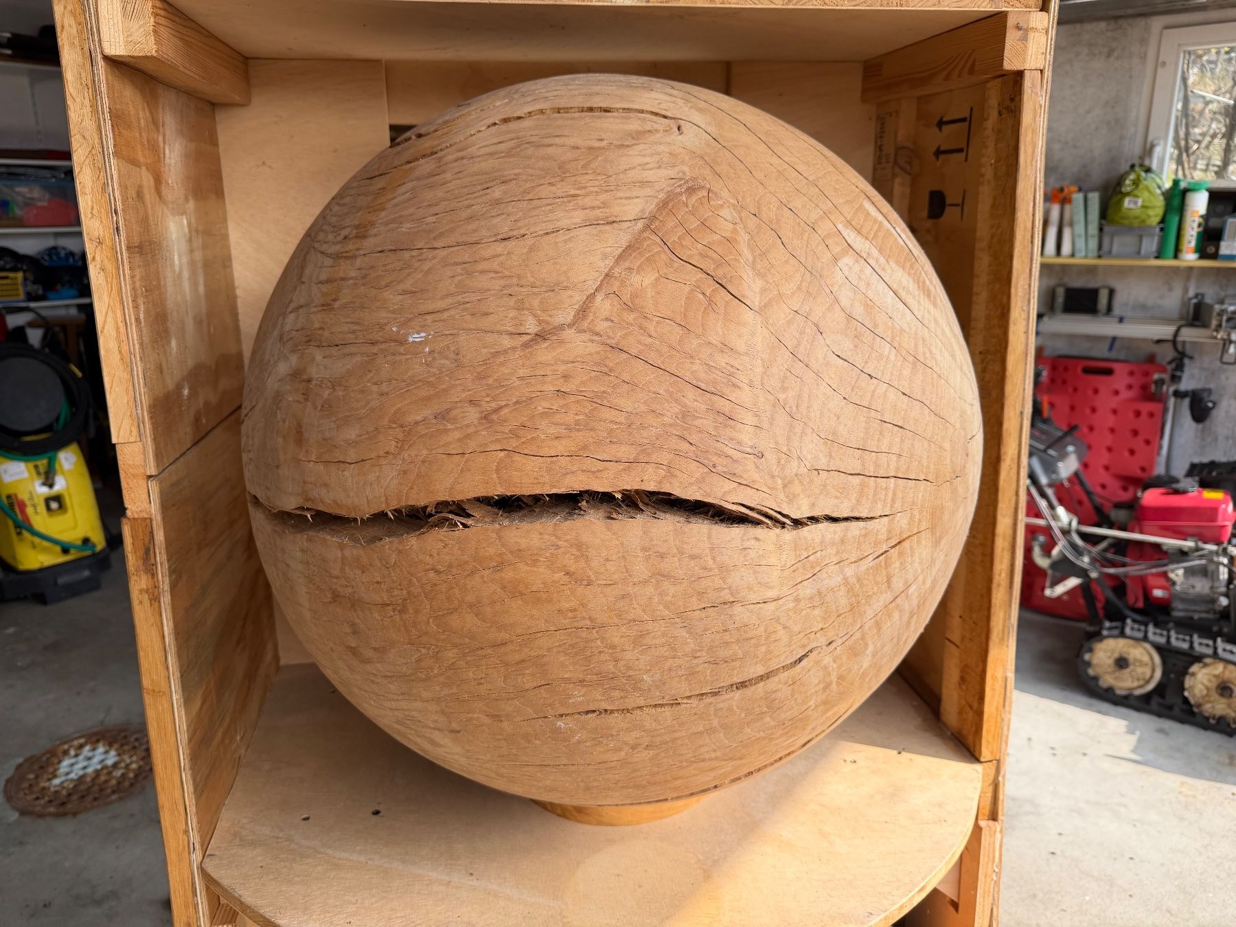 Articoli in legno: Holzkugel Buche; 65 cm; roh, – Nuovo (secondo la descrizione) da Wildberg venduto da Melramos04