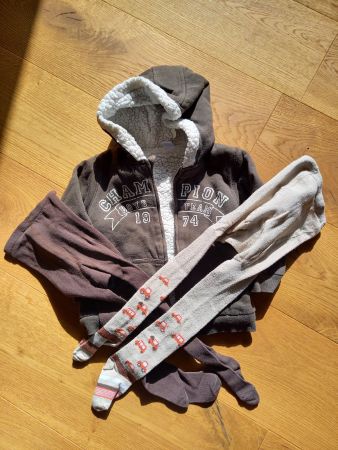 Kleiderpacket Gr. 92 (braun) warme Jacke