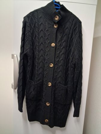 STRICKJACKE SCHWARZ 38/40