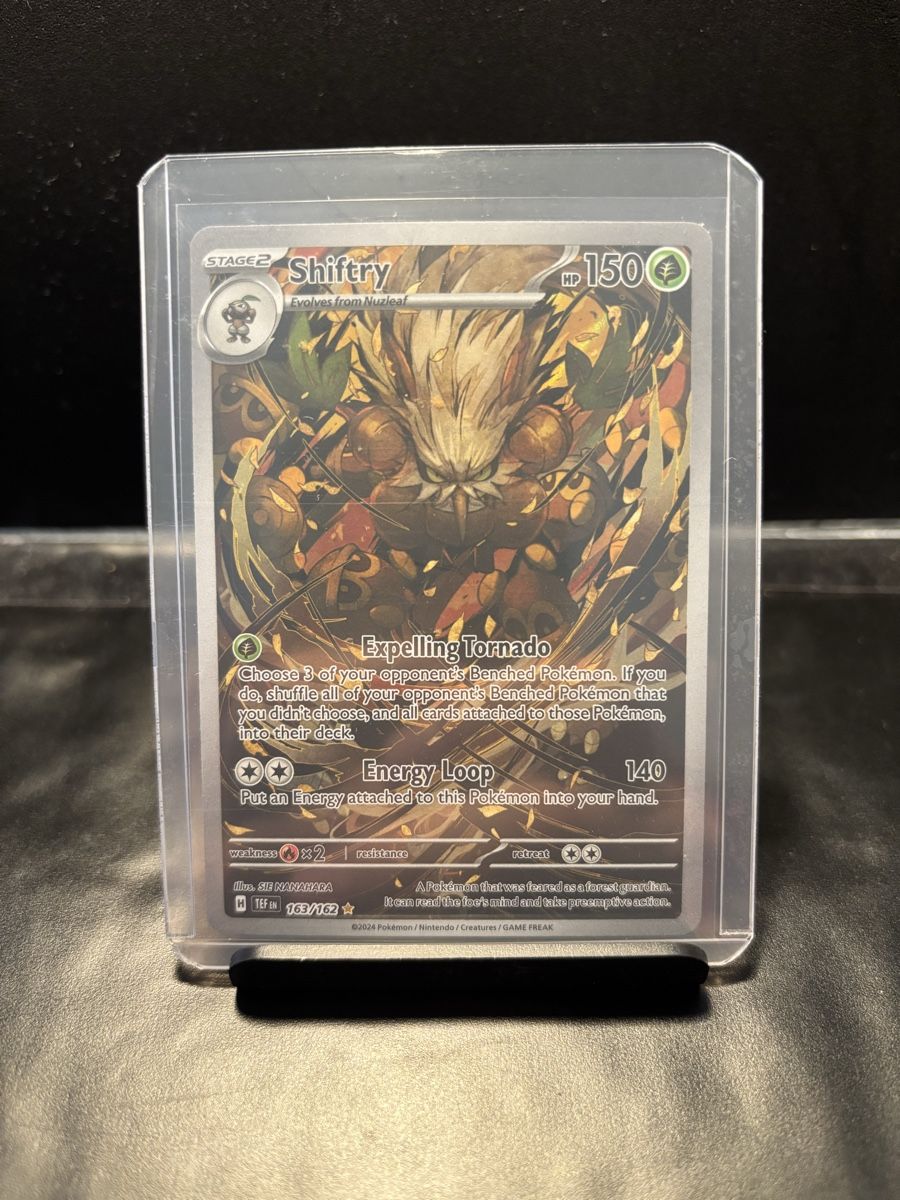 Pokémon Sammelbilder & Trading cards: Shiftry Illustration Rare - TEF - 163/162 - ENG - Mint Cond – Neu (gemäss Beschreibung) aus Bellinzona von TheCarden 2