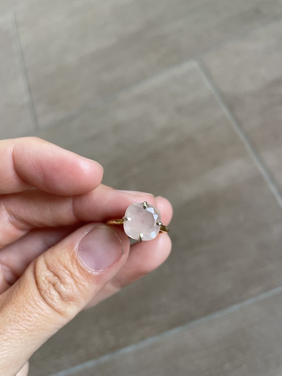 Ringe: Ring Rosaquarz Goldfarben – Gebraucht aus Ottoberg von aci_lq2w 2