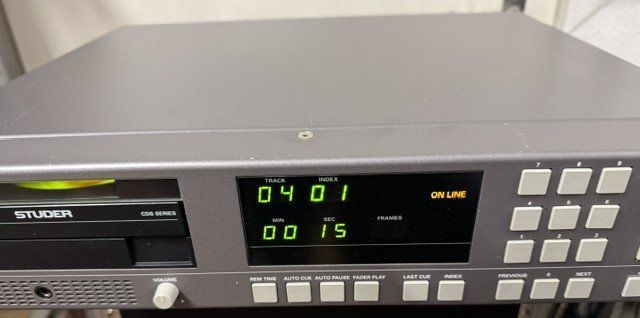 Studer Sistemi audio & multimediali: Studer D 732 CD Player – Usato da Suhr venduto da Audiobruno 2