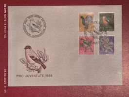 Pro Juventute FDC 1968
