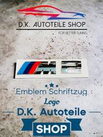 BMW M2 Emblem Logo Schriftzug NEU in Chrom