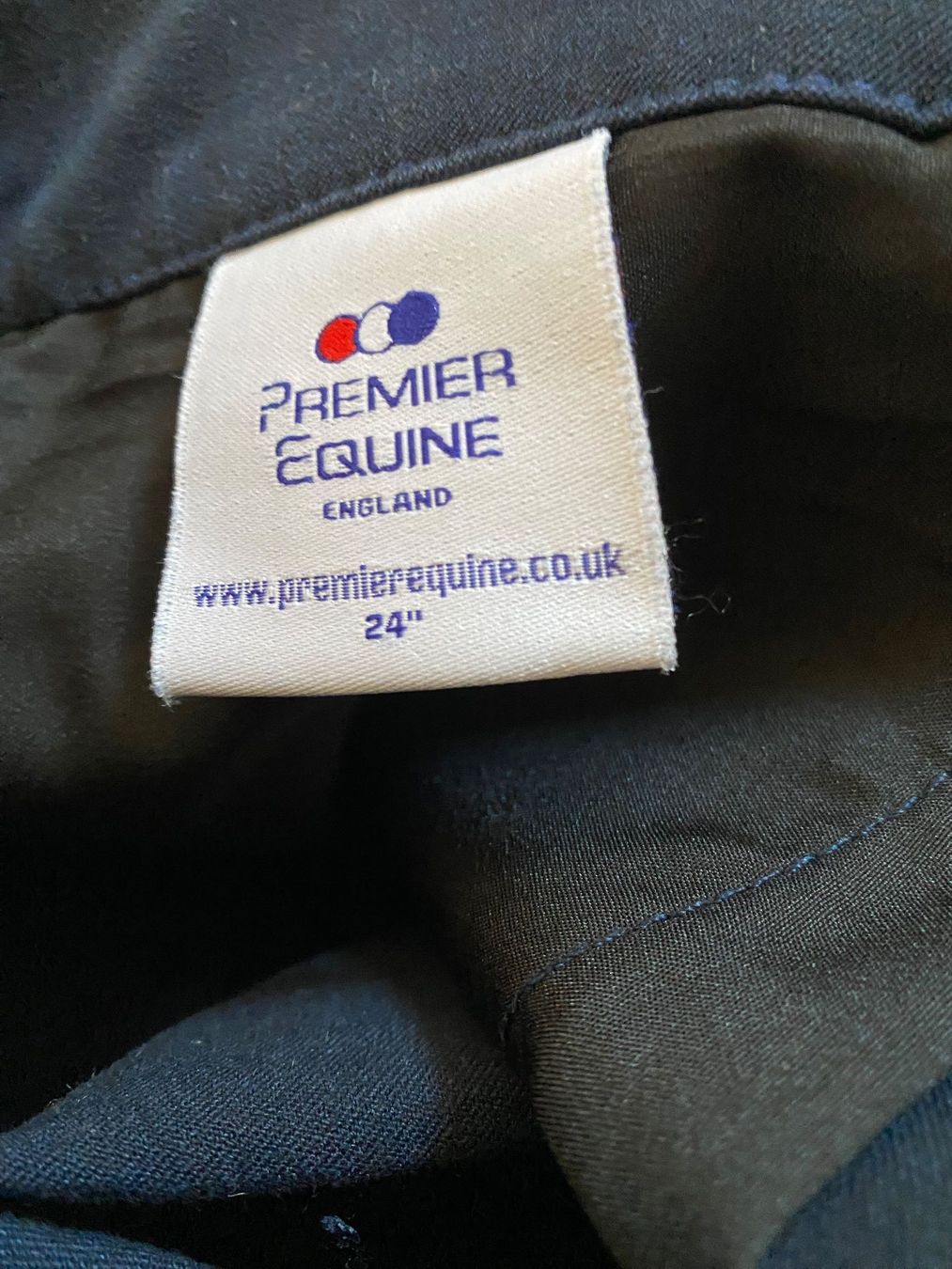 Pantaloni: Premier Equine Grip Reithose, Blau, Gr. 76 – Usato da Wohlen AG venduto da Robballantine 4