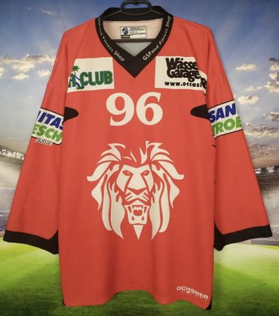 EHC Winterthur Vintage Gameworn Trikot 2005/06 Brunner NHL