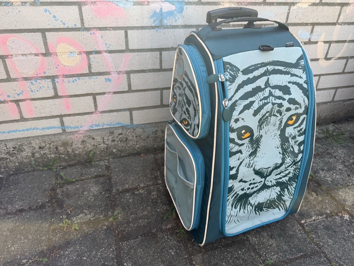 Jako-O Valigie: Jako Schrankkoffer Blau – Usato da Winterthur venduto da tanscha 2