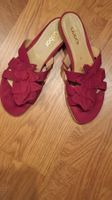 toller *Gabor - Slipper (Zehentrenner) rot, Gr. 4,5 (37,5)