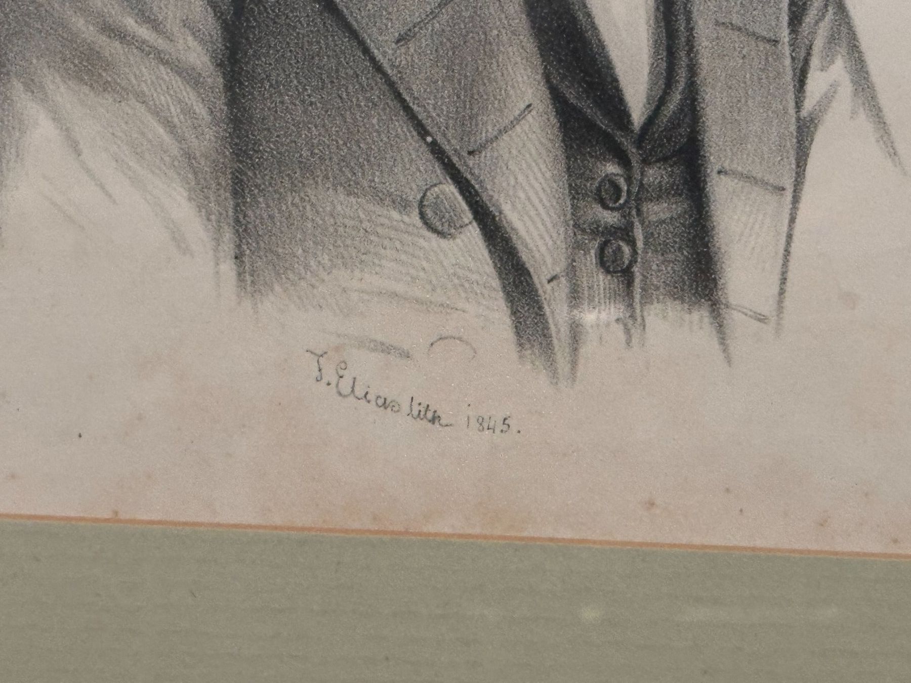 Dipinti: Bleistiftzeichnung  - Porträt eines Mannes, 1845 – Usato da Luzern venduto da Fabian_Ni 3
