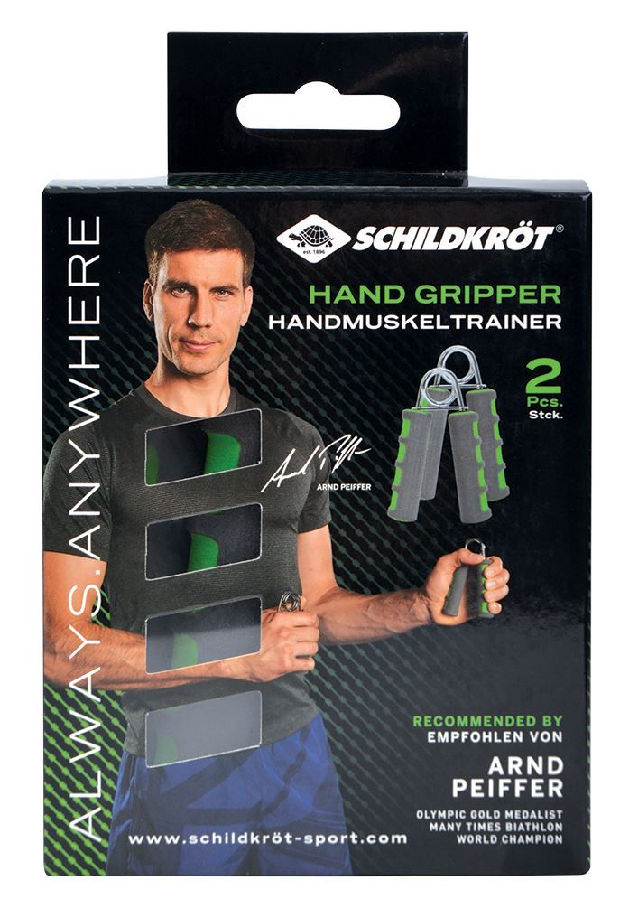 Hometrainer: Handmuskeltrainer-Set, anthrazit/grün – Nuovo e nell'imballaggio originale da St. Gallen venduto da cointec 6