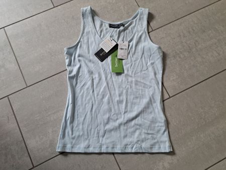 Top ärmellos hellblau BROADWAY Gr. M NEU