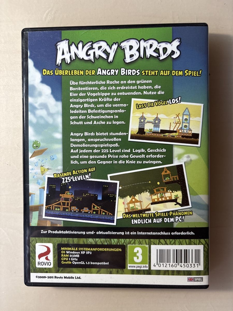 Giochi: Angry Birds für PC  CD - ROM – Usato da Ruswil venduto da Slivio_ 1